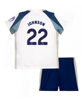 Billige Fotballdrakt Tottenham Hotspur Brennan Johnson #22 Replika Hjemmedraktsett Barn 2025-26 Kortermet (med bukser)